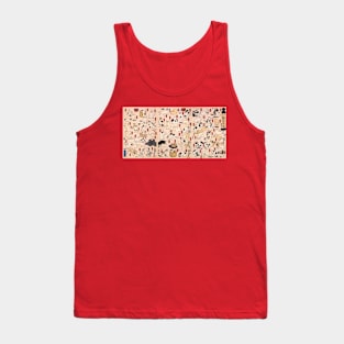 1000 et 1 chat Tank Top